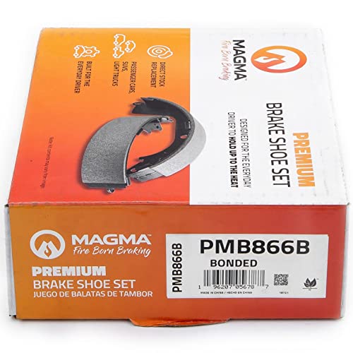 MAGMA Premium PMB866B Parking Brake Shoes