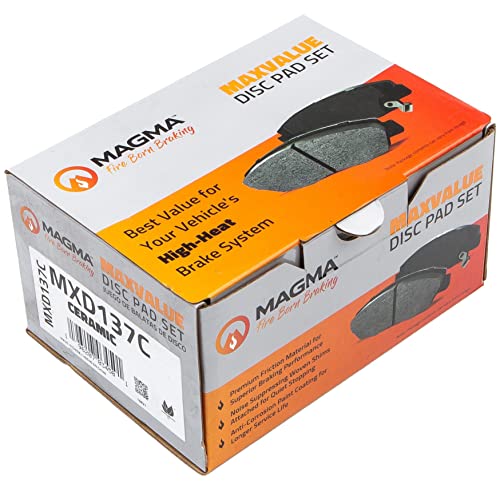 MAGMA MaxValue MXD137C Ceramic Brake Pads, Front