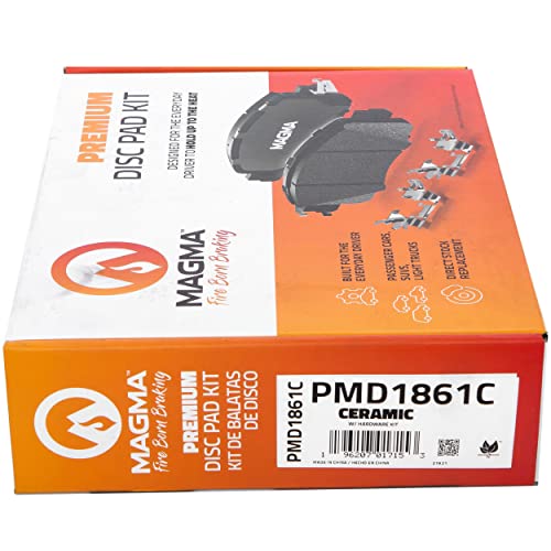 MAGMA Premium Ceramic Brake Pads PMD1861C