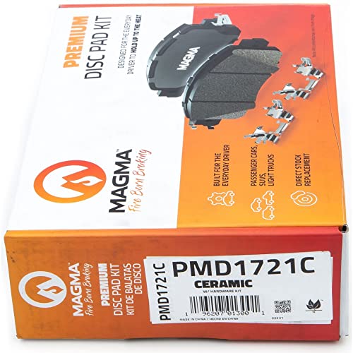 MAGMA Premium Ceramic Brake Pads PMD1721C