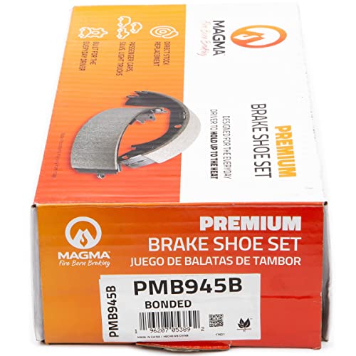 MAGMA Premium PMB945B Bonded Shoes, Rear