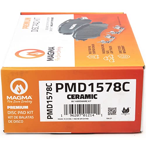 MAGMA Premium Ceramic Brake Pads PMD1578C