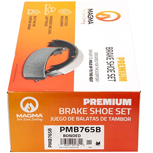 MAGMA Premium PMB765B Bonded Shoes, Rear