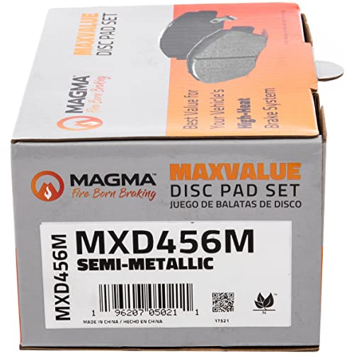MAGMA MaxValue Semi-Metallic Brake Pads MXD456M
