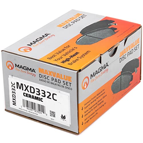 MAGMA MaxValue MXD332C Ceramic Brake Pads, Rear