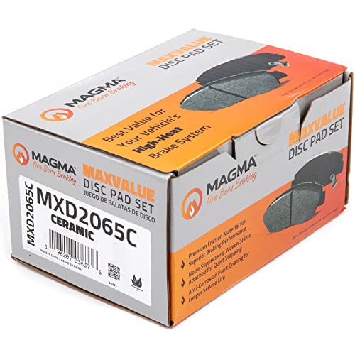 MAGMA MaxValue MXD2065C Ceramic Brake Pads, Front