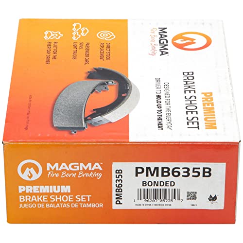 MAGMA Premium Parking Brake Shoes PMB635B