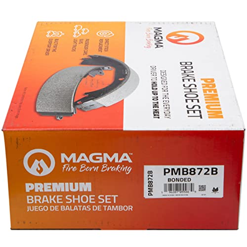 MAGMA Premium PMB872B Bonded Shoes, Rear
