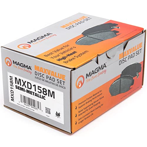 MAGMA MaxValue Semi-Metallic Brake Pads MXD158M