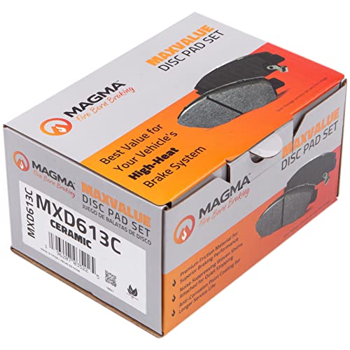 MAGMA MaxValue MXD613C Ceramic Brake Pads, Rear