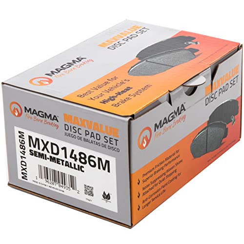 MAGMA MaxValue Semi-Metallic Brake Pads MXD1486M