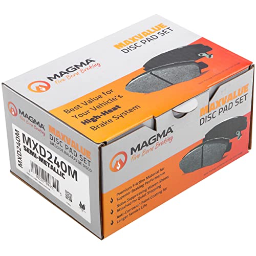 MAGMA MaxValue Semi-Metallic Brake Pads MXD240M