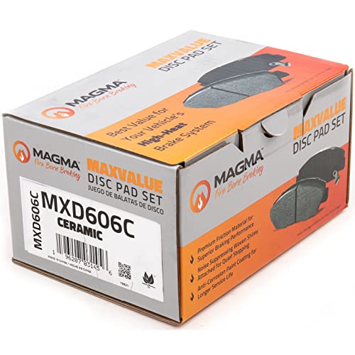 MAGMA MaxValue MXD606C Ceramic Brake Pads, Rear