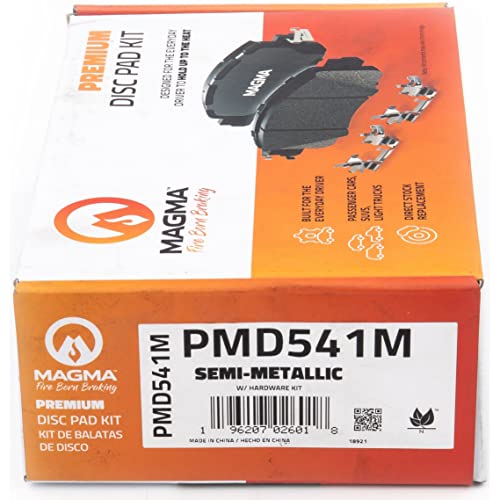 MAGMA Premium Semi-Metallic Brake Pads PMD541M