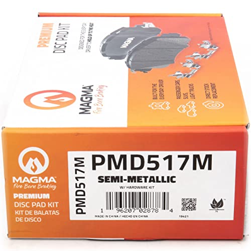 MAGMA Premium Semi-Metallic Brake Pads PMD517M
