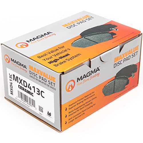 MAGMA MaxValue MXD413C Ceramic Brake Pads, Rear