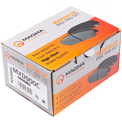 MAGMA MaxValue MXD900C Ceramic Brake Pads, Rear