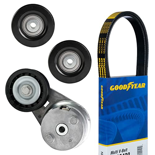 Goodyear Replacement Belts and Hoses 3099 Serpentine Belt Drive Component Kit, Gray