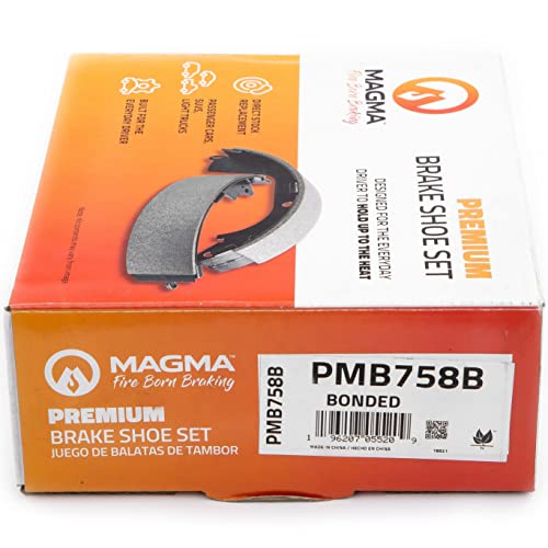 MAGMA Premium PMB758B Parking Brake Shoes