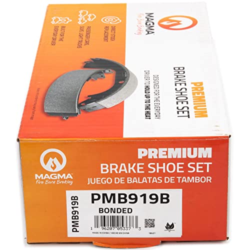 MAGMA Premium PMB919B Bonded Shoes, Rear