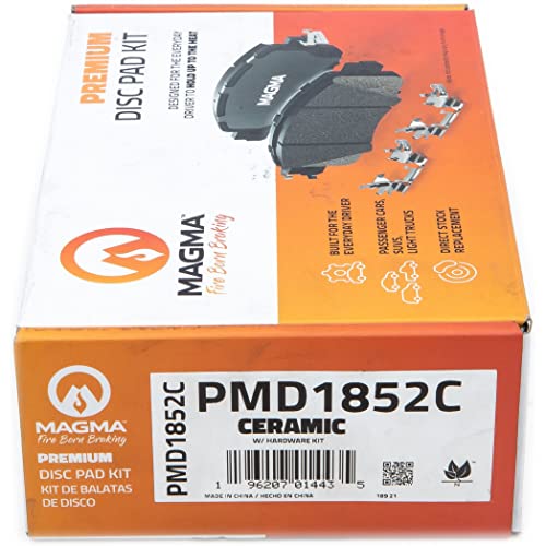 MAGMA Premium Ceramic Brake Pads PMD1852C