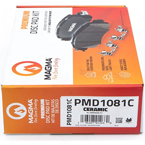 MAGMA Premium Ceramic Brake Pads PMD1081C