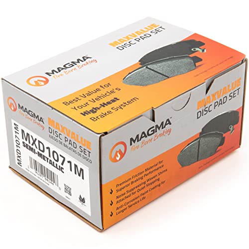MAGMA MaxValue Semi-Metallic Brake Pads MXD1071M