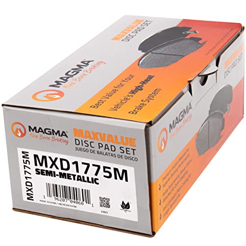 MAGMA MaxValue Semi-Metallic Brake Pads MXD1775M