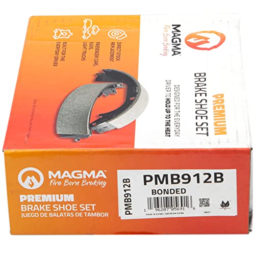 MAGMA Premium PMB912B Parking Brake Shoes