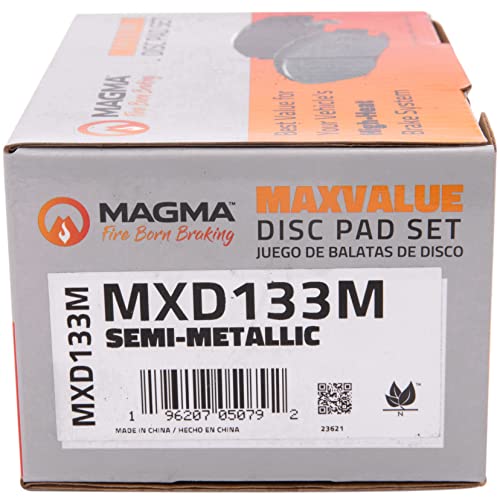 MAGMA MaxValue Semi-Metallic Brake Pads MXD133M
