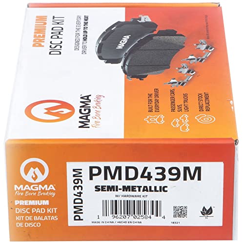 MAGMA Premium Semi-Metallic Brake Pads PMD439M