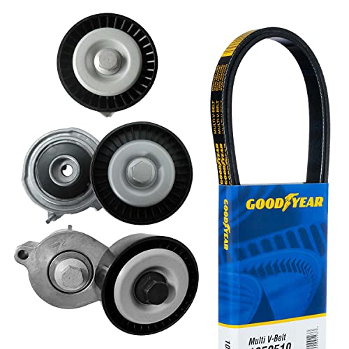 Goodyear Replacement Belts and Hoses 3171 Serpentine Belt Drive Component Kit, Gray