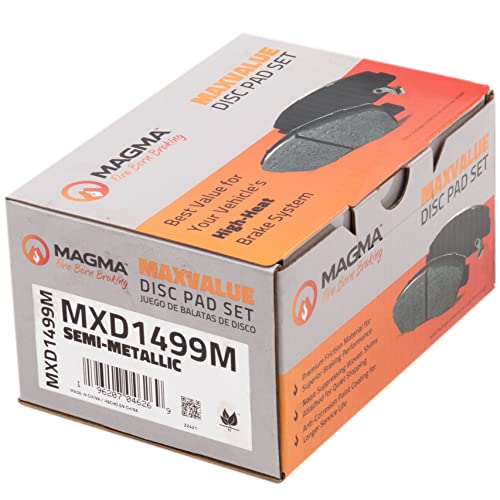MAGMA MaxValue Semi-Metallic Brake Pads MXD1499M