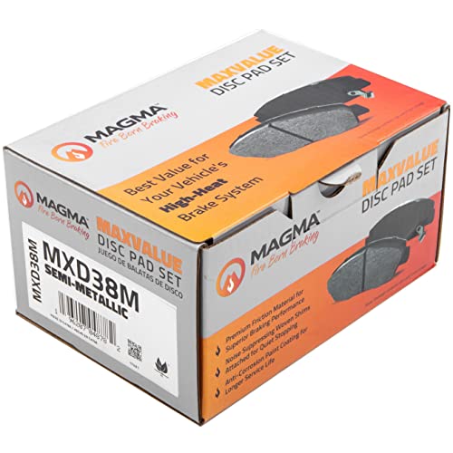 MAGMA MaxValue Semi-Metallic Brake Pads MXD38M