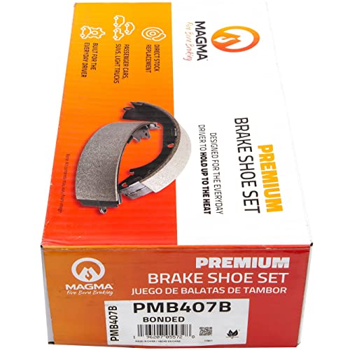 MAGMA Premium PMB407B Bonded Shoes, Rear
