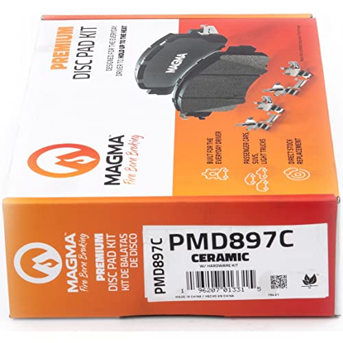 MAGMA Premium Ceramic Brake Pads PMD897C