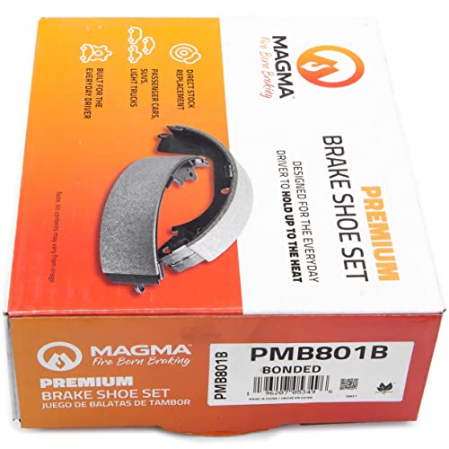 MAGMA Premium PMB801B Bonded Shoes, Rear