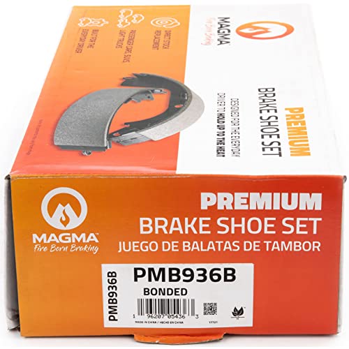 MAGMA Premium PMB936B Bonded Shoes, Rear