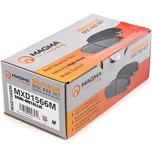 MAGMA MaxValue Semi-Metallic Brake Pads MXD1566M