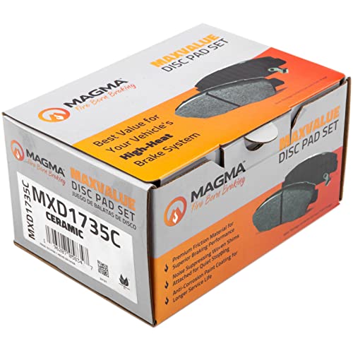 MAGMA MaxValue MXD1735C Ceramic Brake Pads, Front