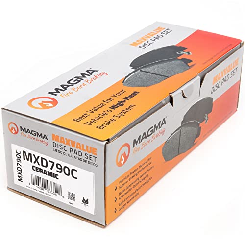 MAGMA MaxValue MXD790C Ceramic Brake Pads, Front