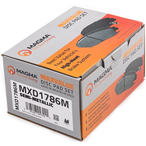 MAGMA MaxValue Semi-Metallic Brake Pads MXD1786M