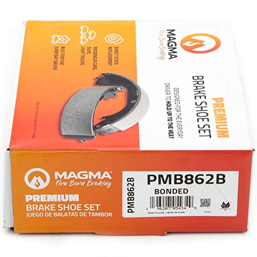 MAGMA Premium PMB862B Parking Brake Shoes
