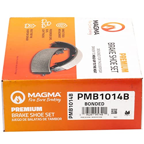 MAGMA Premium Parking Brake Shoes PMB1014B