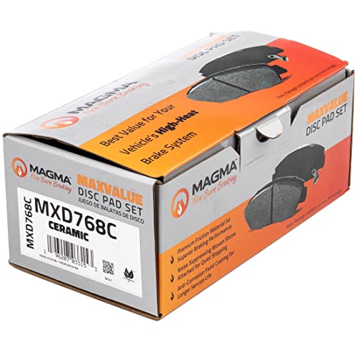 MAGMA MaxValue MXD768C Ceramic Brake Pads, Front