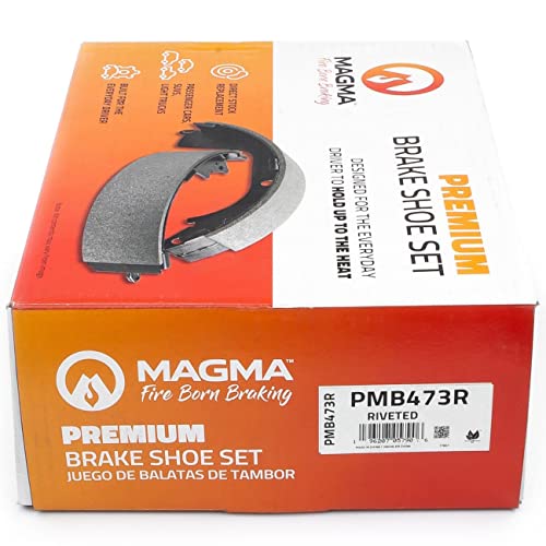 MAGMA Premium PMB473R Riveted Shoes, Rear