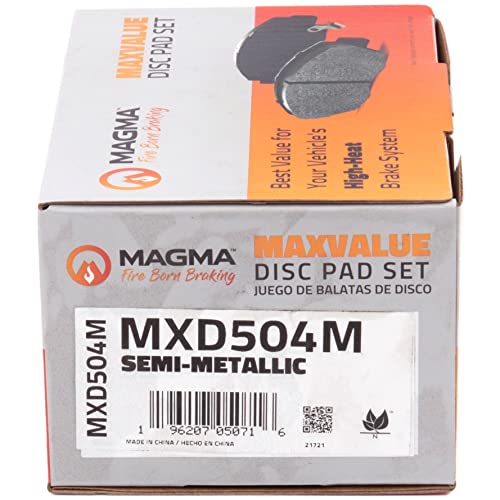 MAGMA MaxValue Semi-Metallic Brake Pads MXD504M