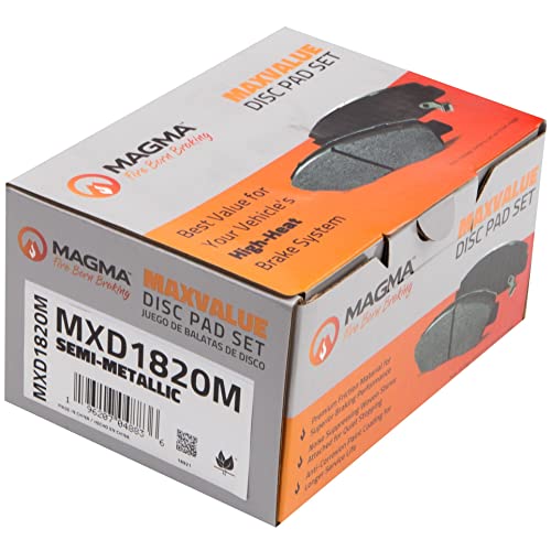 MAGMA MaxValue Semi-Metallic Brake Pads MXD1820M
