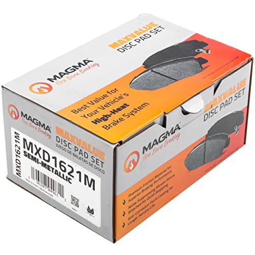 MAGMA MaxValue Semi-Metallic Brake Pads MXD1621M