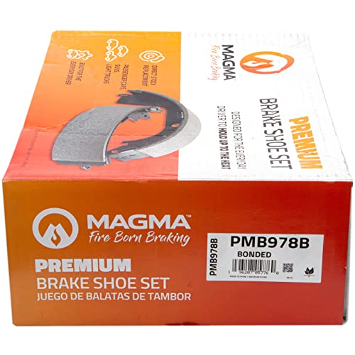 MAGMA Premium Parking Brake Shoes PMB978B